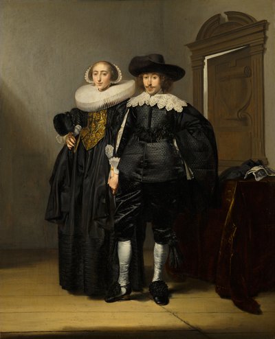 Portrait of a Couple by Pieter Codde